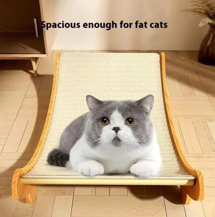 Griffoir en bois et sisal naturel Sisal Blanket™